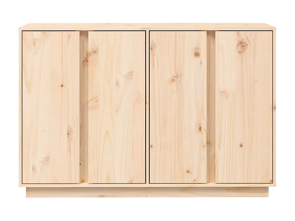 Sideboard Anrichte - 120x35x80 cm Massivholz Kiefer -RM55109