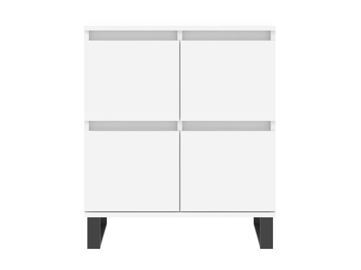 Sideboard Weiß Anrichte 60x35x70 cm Holzwerkstoff -RM60296