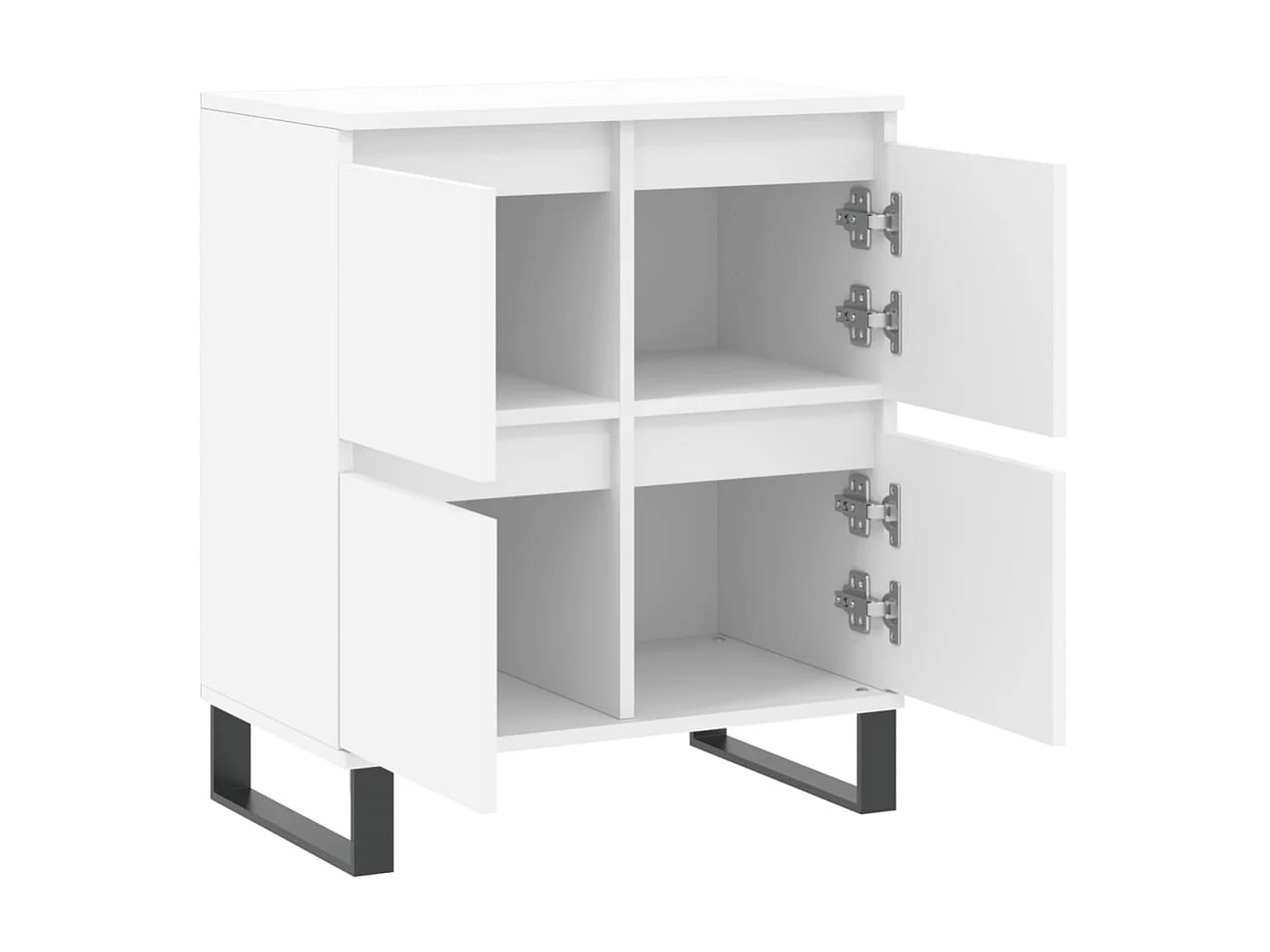 Sideboard Weiß Anrichte 60x35x70 cm Holzwerkstoff -RM60296