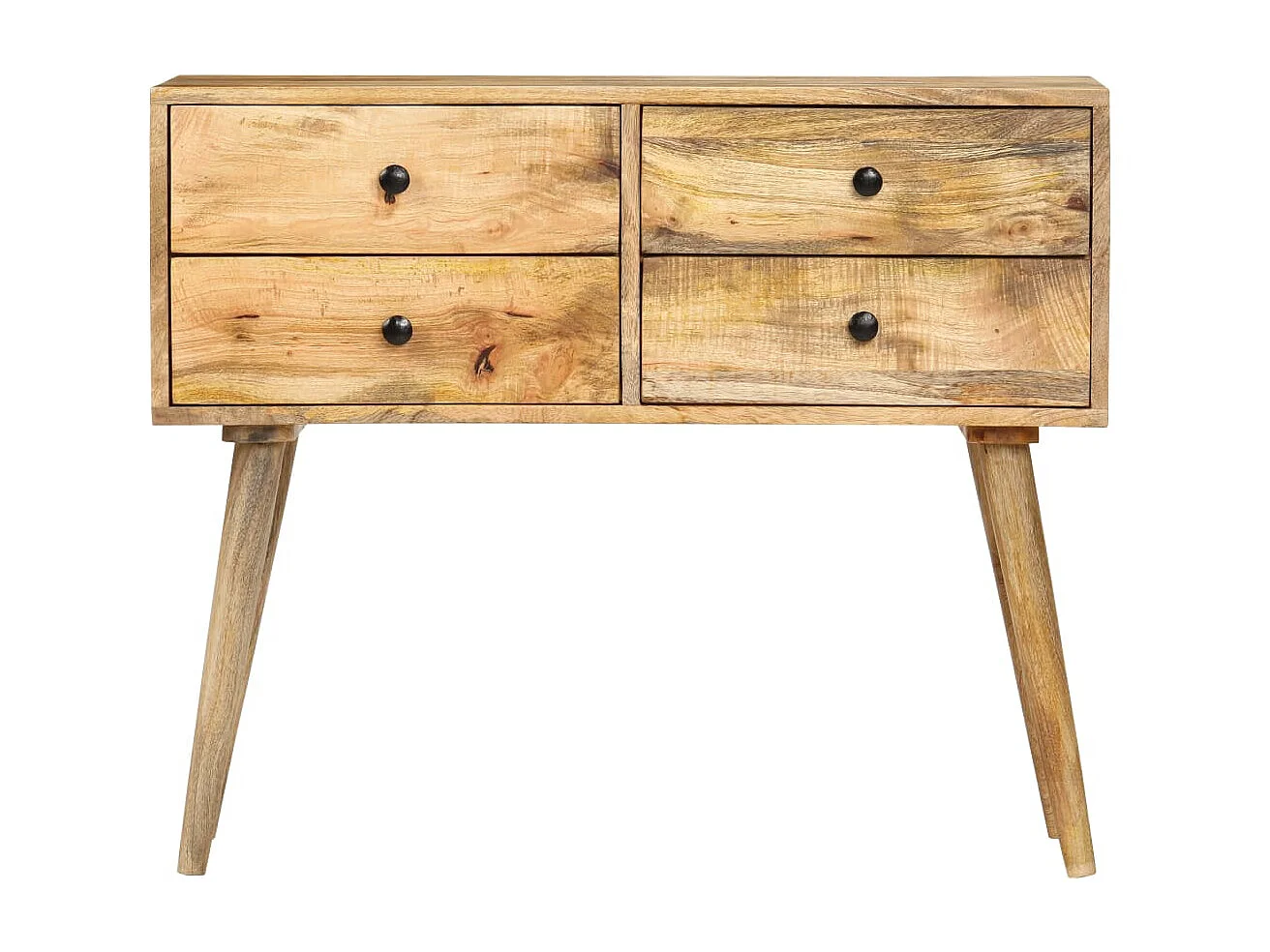 Sideboard Lowboard - 85 x 40 x 71 cm Massivholz Mango -RM90062