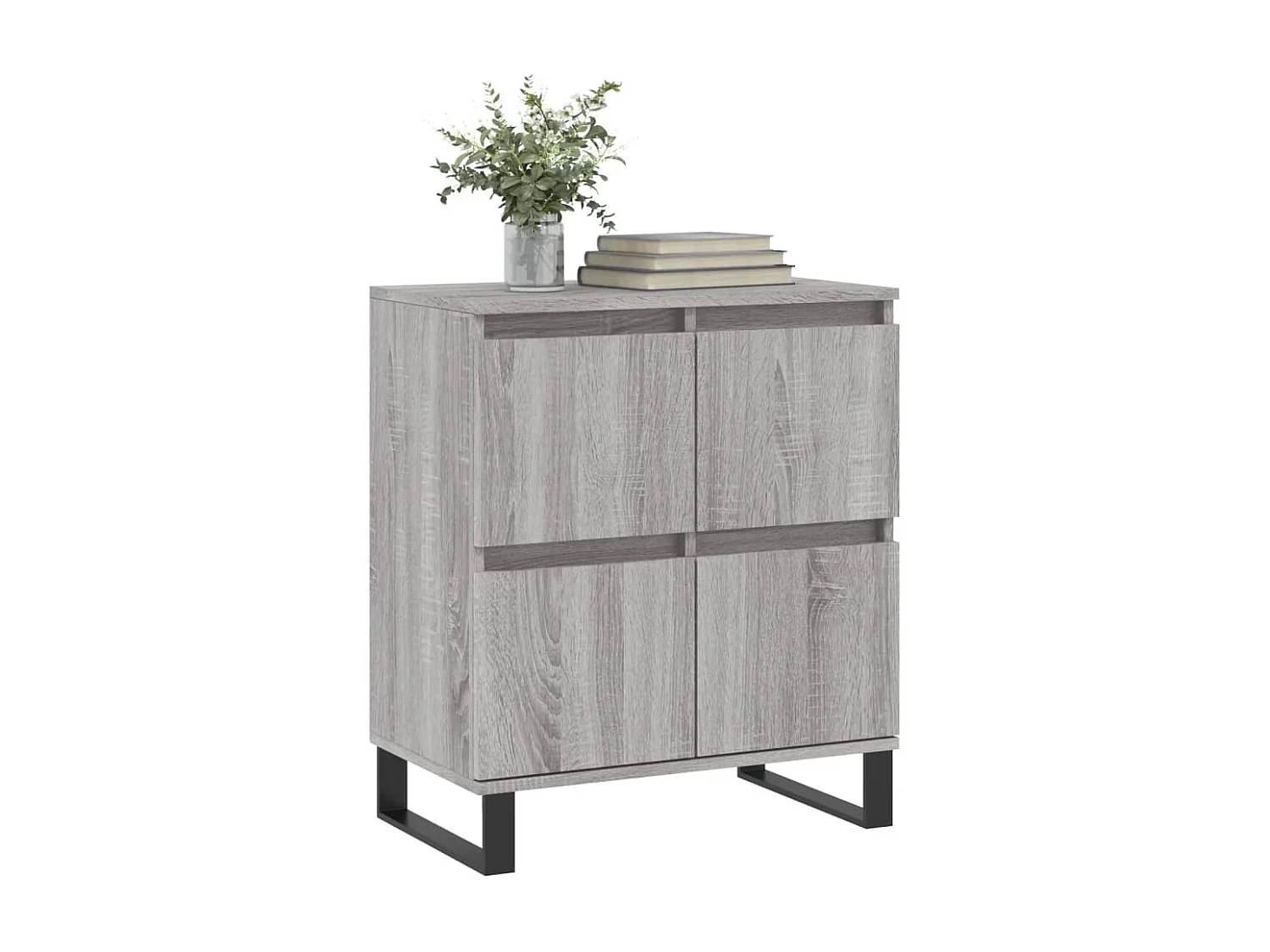 Sideboard Grau Sonoma - Lowboard 60x35x70 cm Holzwerkstoff -RM59744