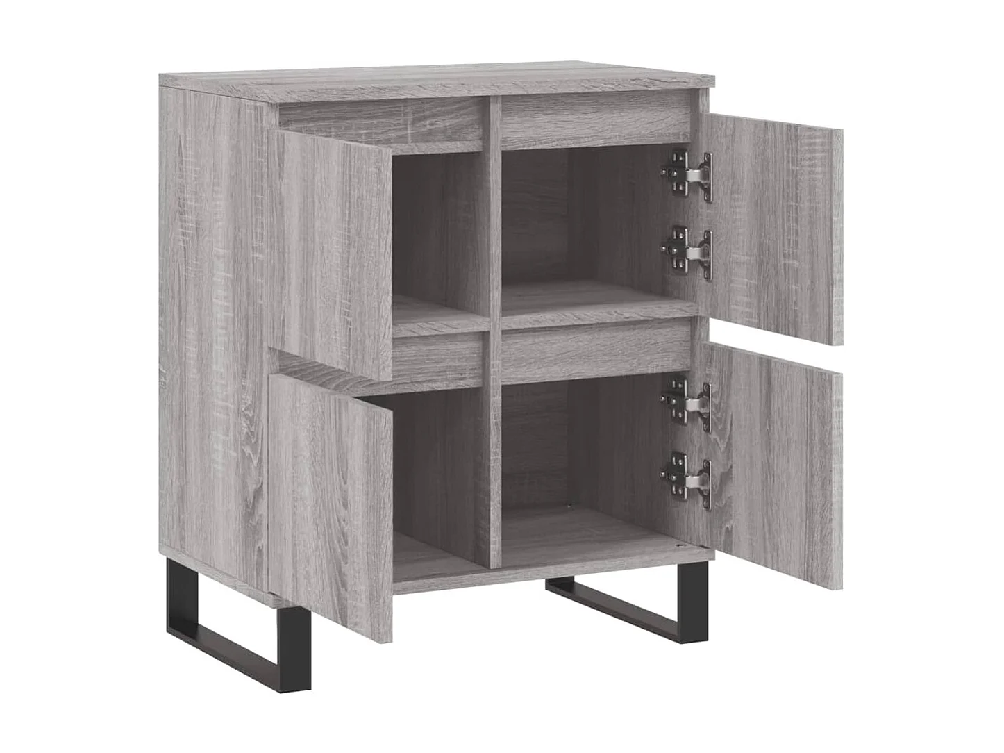 Sideboard Grau Sonoma - Lowboard 60x35x70 cm Holzwerkstoff -RM59744