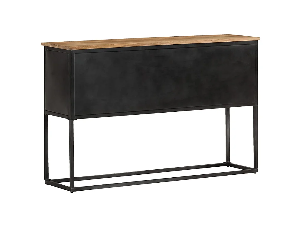 Sideboard Anrichte - 120x30x75 cm Akazie Massivholz -RM89818