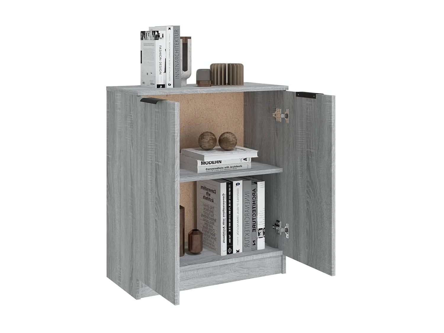 Sideboard Grau Sonoma - Lowboard 60x30x70 cm Holzwerkstoff -RM26188