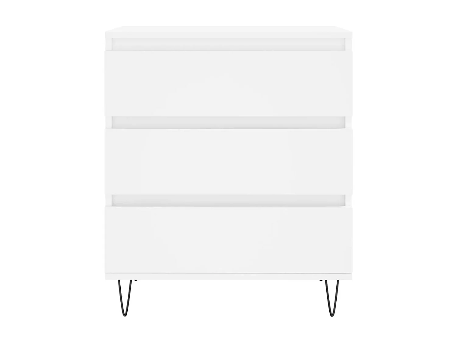 Sideboard Weiß Anrichte 60x35x70 cm Holzwerkstoff -RM53247