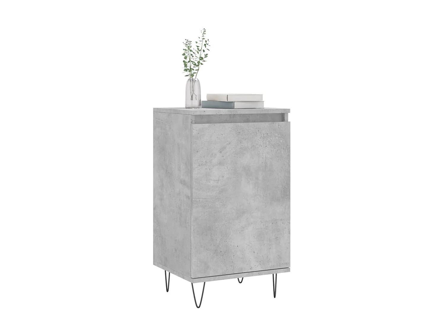 Sideboard 40x35x70 cm Lowboard Betongrau Holzwerkstoff -RM41120