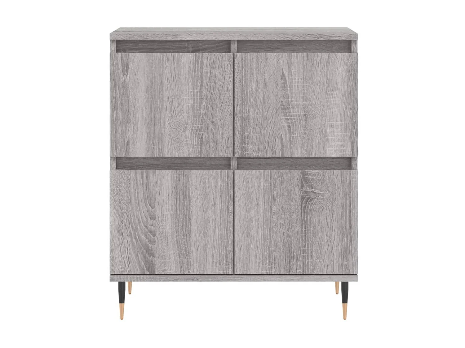 Sideboards Grau im 3er-Set Anrichten Sonoma Holzwerkstoff -RM80431