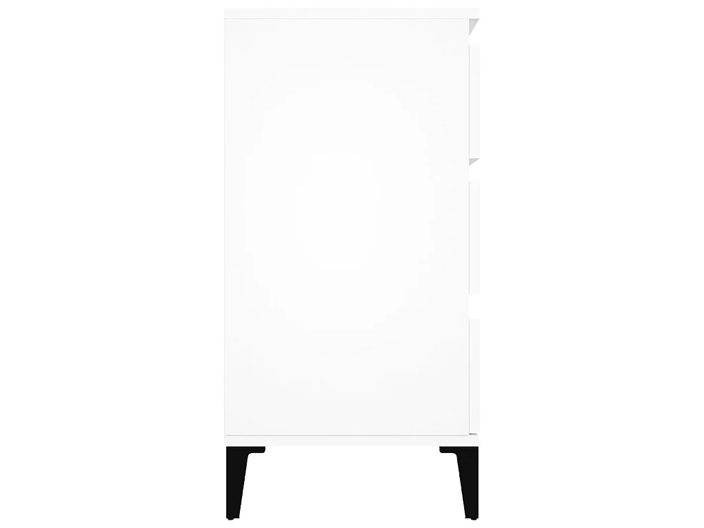 Sideboard Weiß Anrichte 60x35x70 cm Holzwerkstoff -RM71860