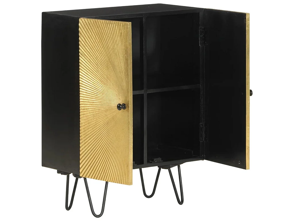 Sideboard Anrichte - 55x30x75 cm Massivholz Mango -RM30649