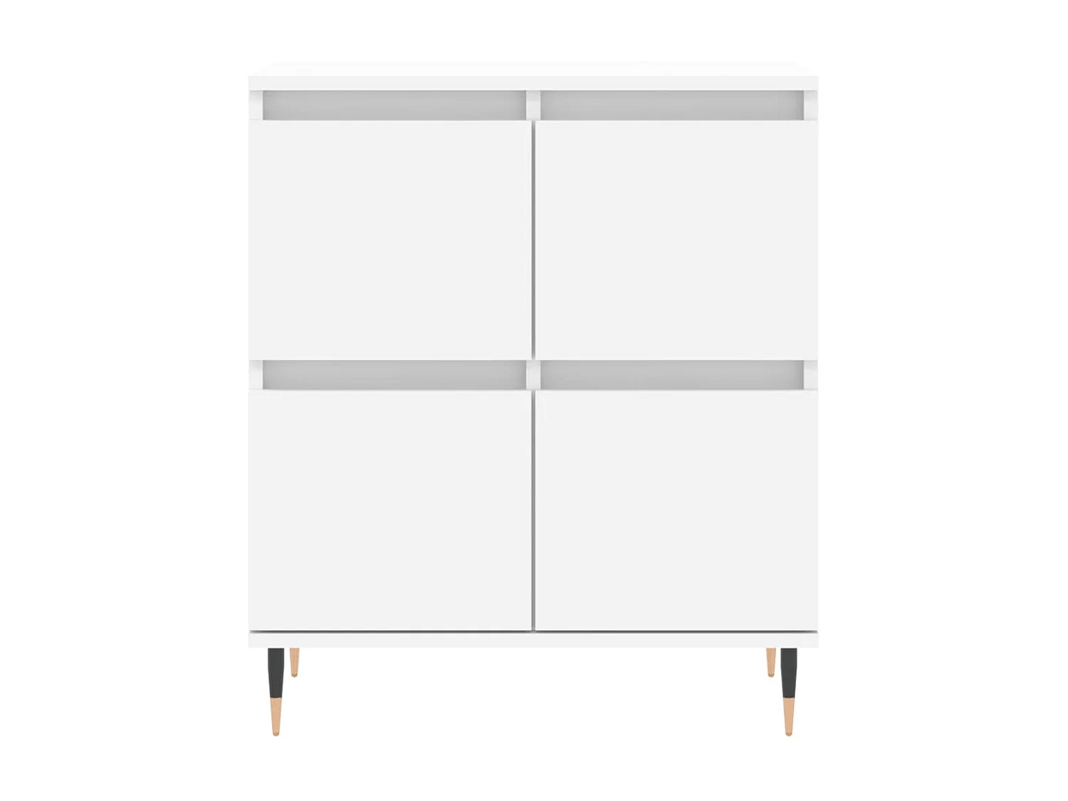 Sideboards im 3er-Set Lowboards Weiß Holzwerkstoff -RM28595
