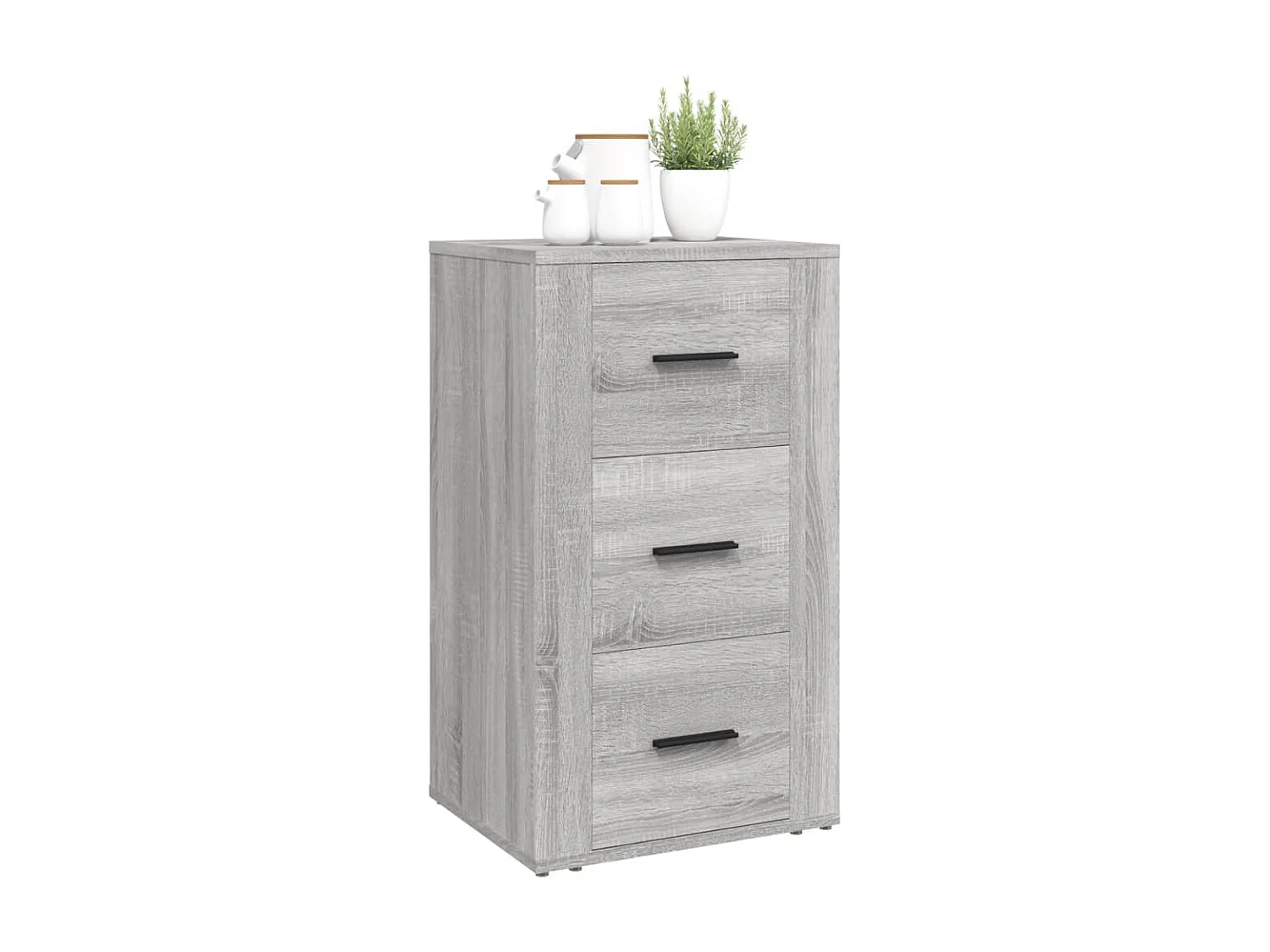 Sideboard Grau Sonoma - Lowboard 40x33x70 cm Holzwerkstoff -RM32589