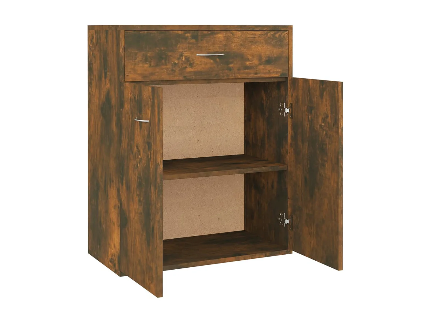 Sideboard Anrichte Räuchereiche 60x30x75 cm Holzwerkstoff -RM76544