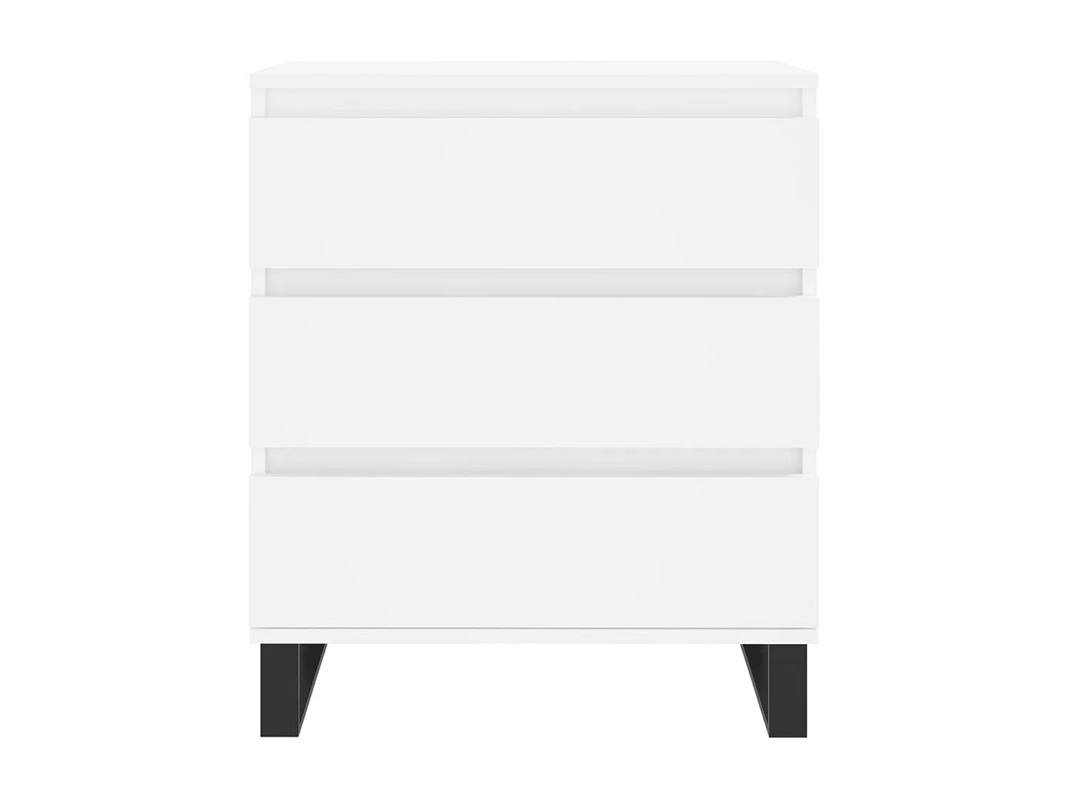 Sideboard Weiß Anrichte 60x35x70 cm Holzwerkstoff -RM90624