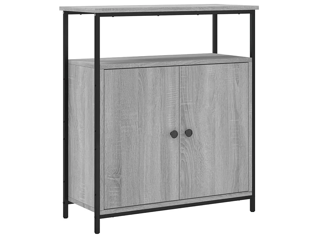 Sideboard Lowboard - Grau Sonoma 70x30x80 cm Holzwerkstoff -RM42875