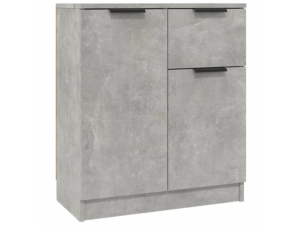 Sideboard Lowboard - Betongrau 60x30x70 cm Holzwerkstoff -RM59164