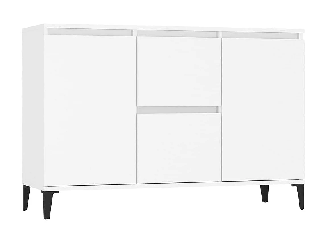 Sideboard Weiß Anrichte 104x35x70 cm Holzwerkstoff -RM24032