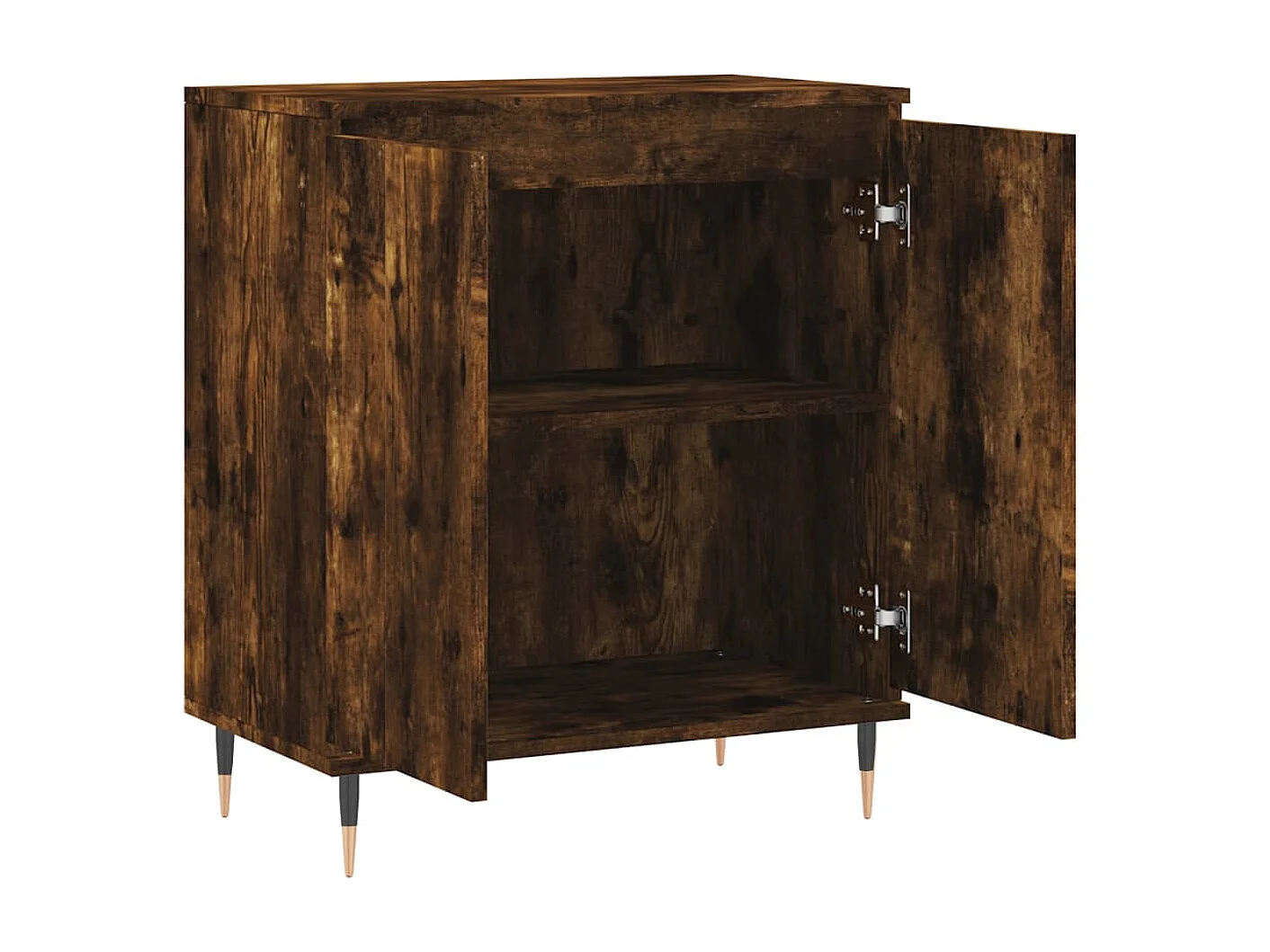 Sideboard Anrichte Räuchereiche 60x35x70 cm Holzwerkstoff -RM81691