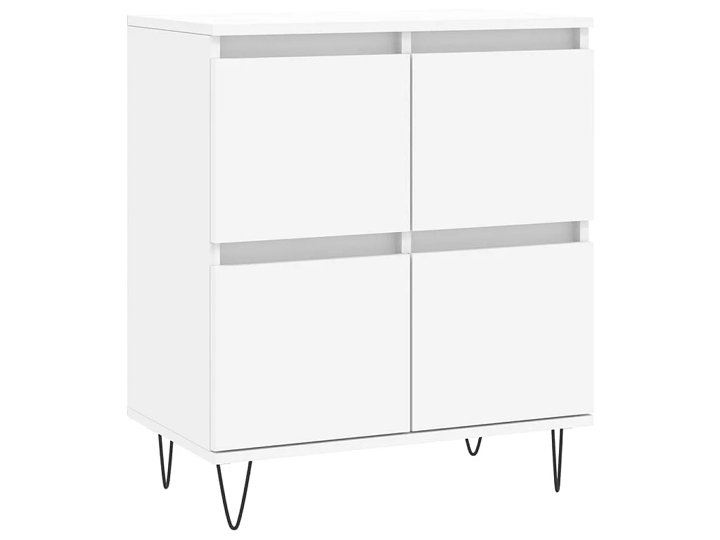 Sideboards im 3er-Set Lowboards Weiß Holzwerkstoff -RM96849