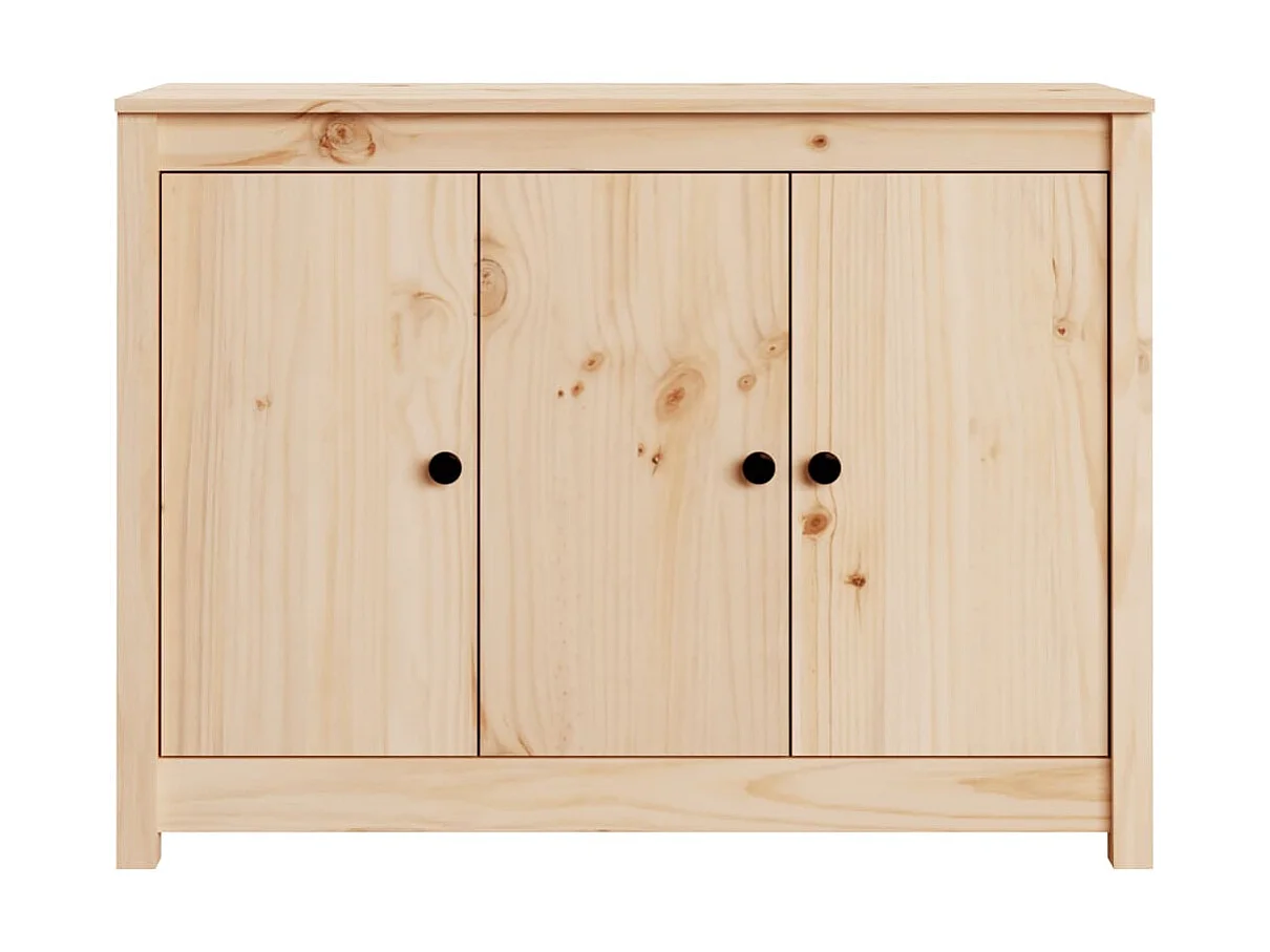 Sideboard Anrichte - 100x35x74 cm Massivholz Kiefer -RM86688