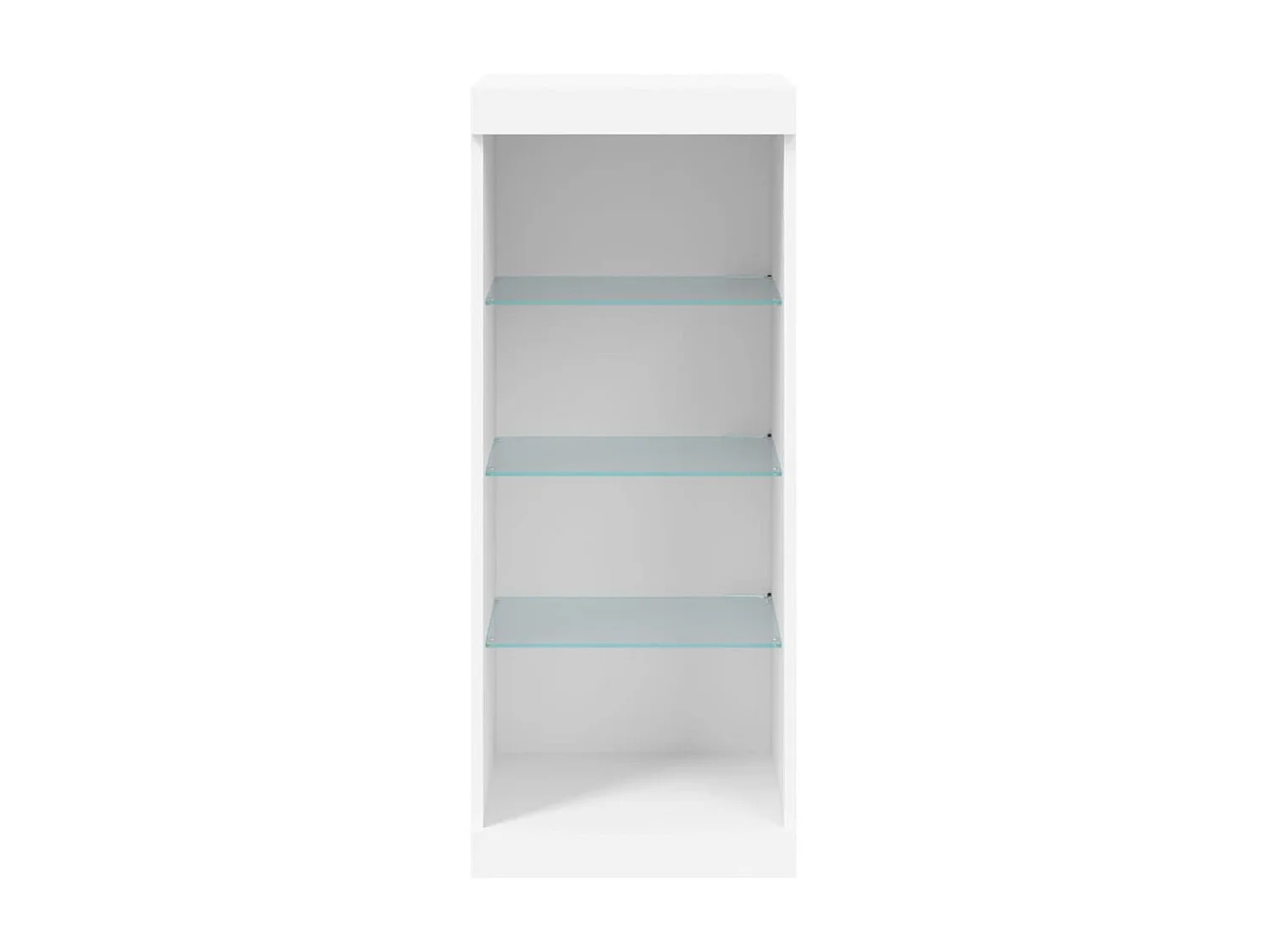 Sideboard Anrichte mit LED-Beleuchtung Weiß 41x37x100 cm -RM79372