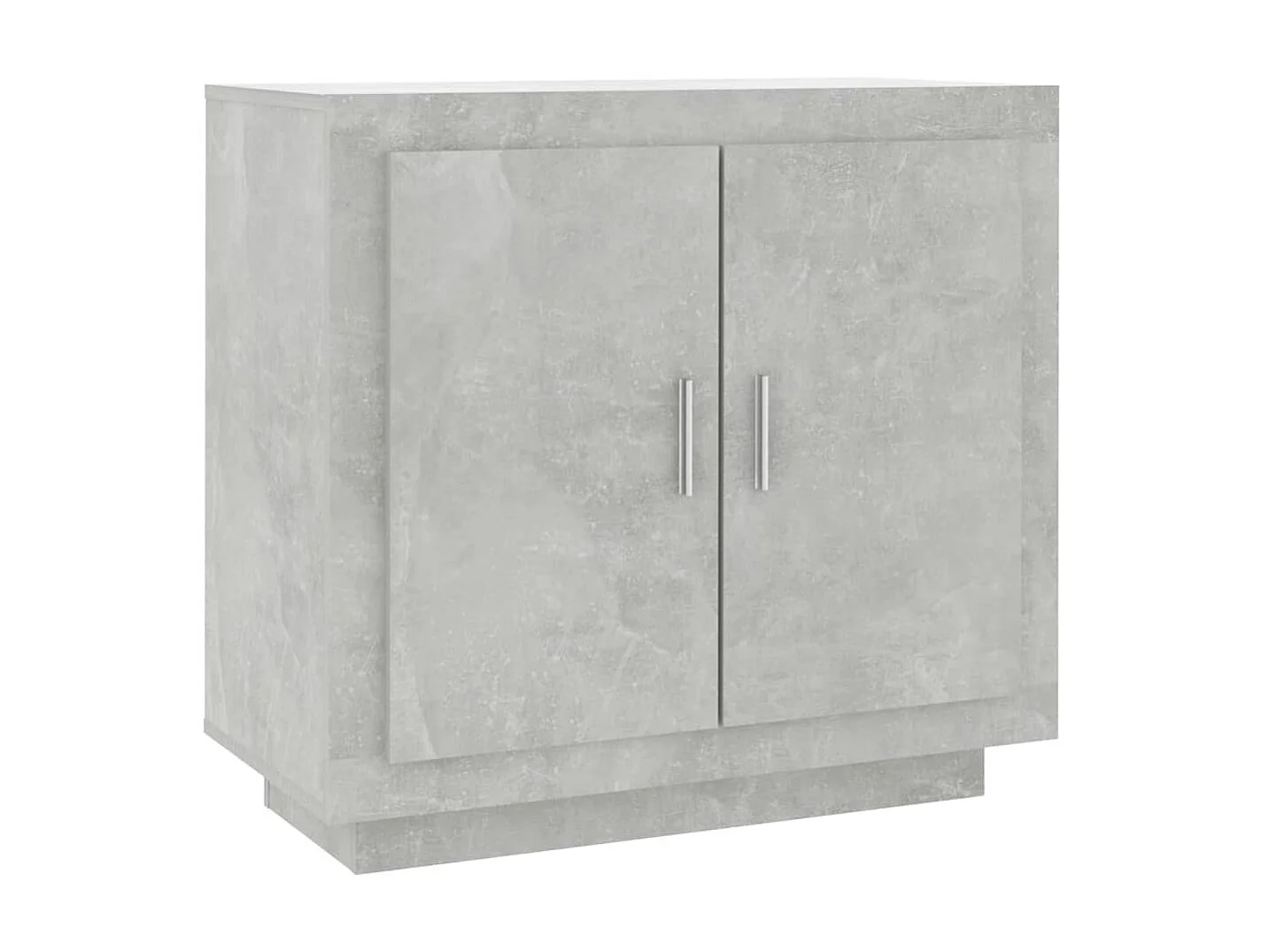 Sideboard Lowboard - Betongrau 80x40x75 cm Holzwerkstoff -RM98931