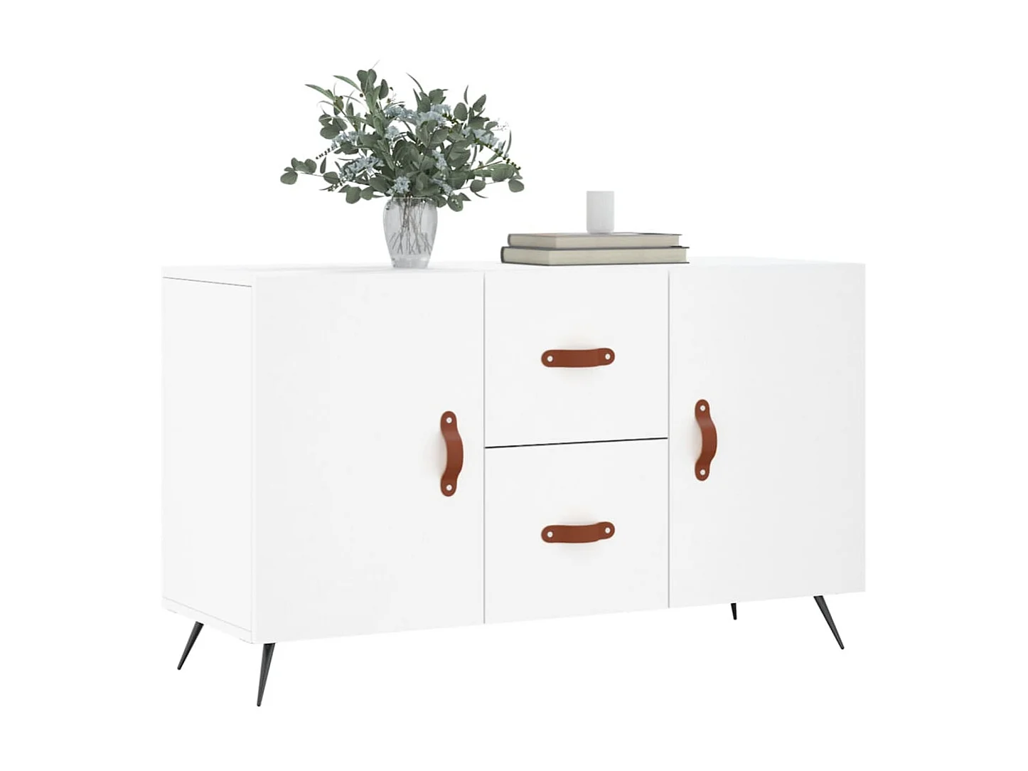 Sideboard Weiß Anrichte 100x36x60 cm Holzwerkstoff -RM60847