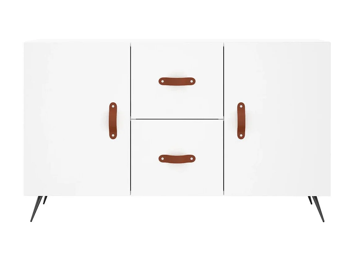 Sideboard Weiß Anrichte 100x36x60 cm Holzwerkstoff -RM60847