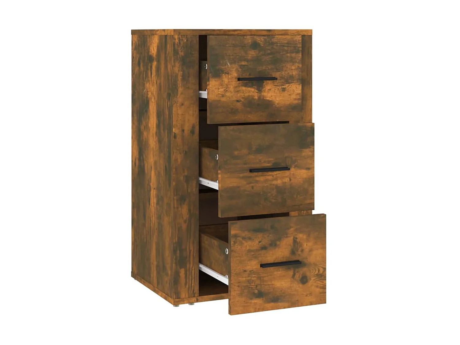 Sideboard Anrichte Räuchereiche 40x33x70 cm Holzwerkstoff -RM96201