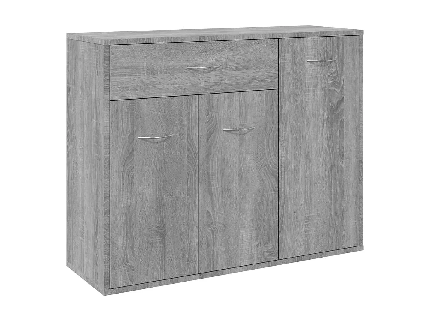 Sideboard Lowboard - Grau Sonoma 88x30x70 cm Holzwerkstoff -RM90481
