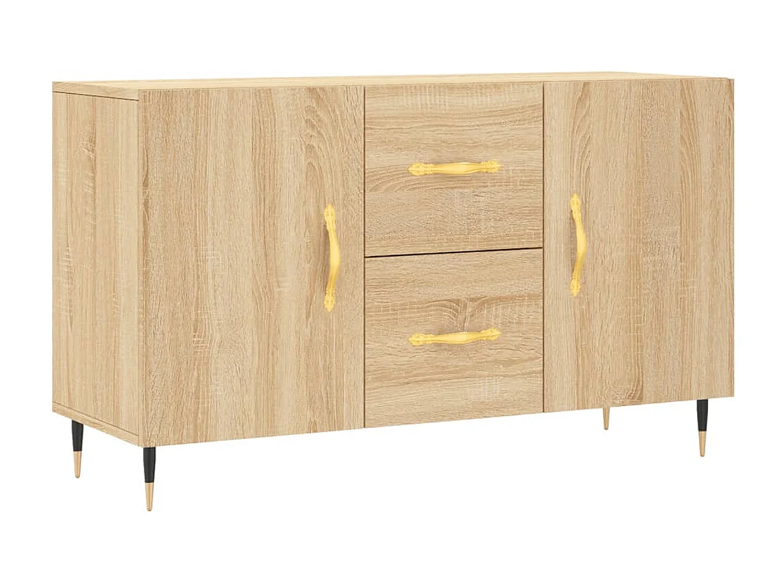 Sideboard Anrichte Sonoma-Eiche 100x36x60 cm Holzwerkstoff -RM97303