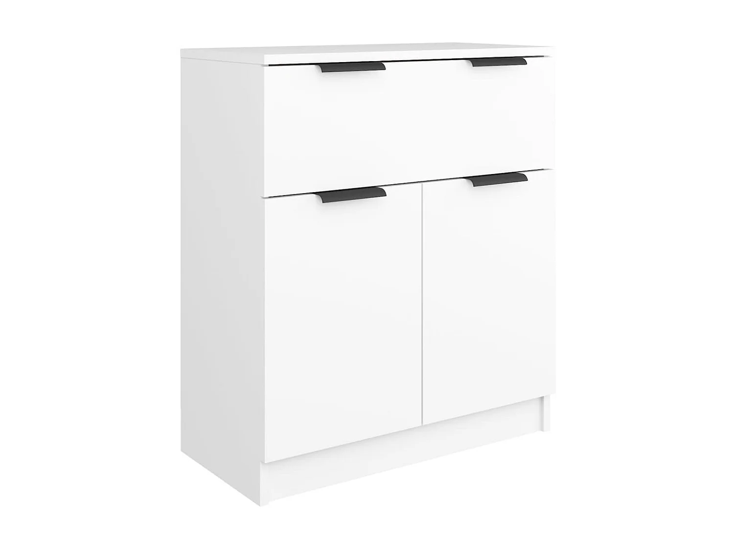 Sideboard Weiß Anrichte 60x30x70 cm Holzwerkstoff -RM72952