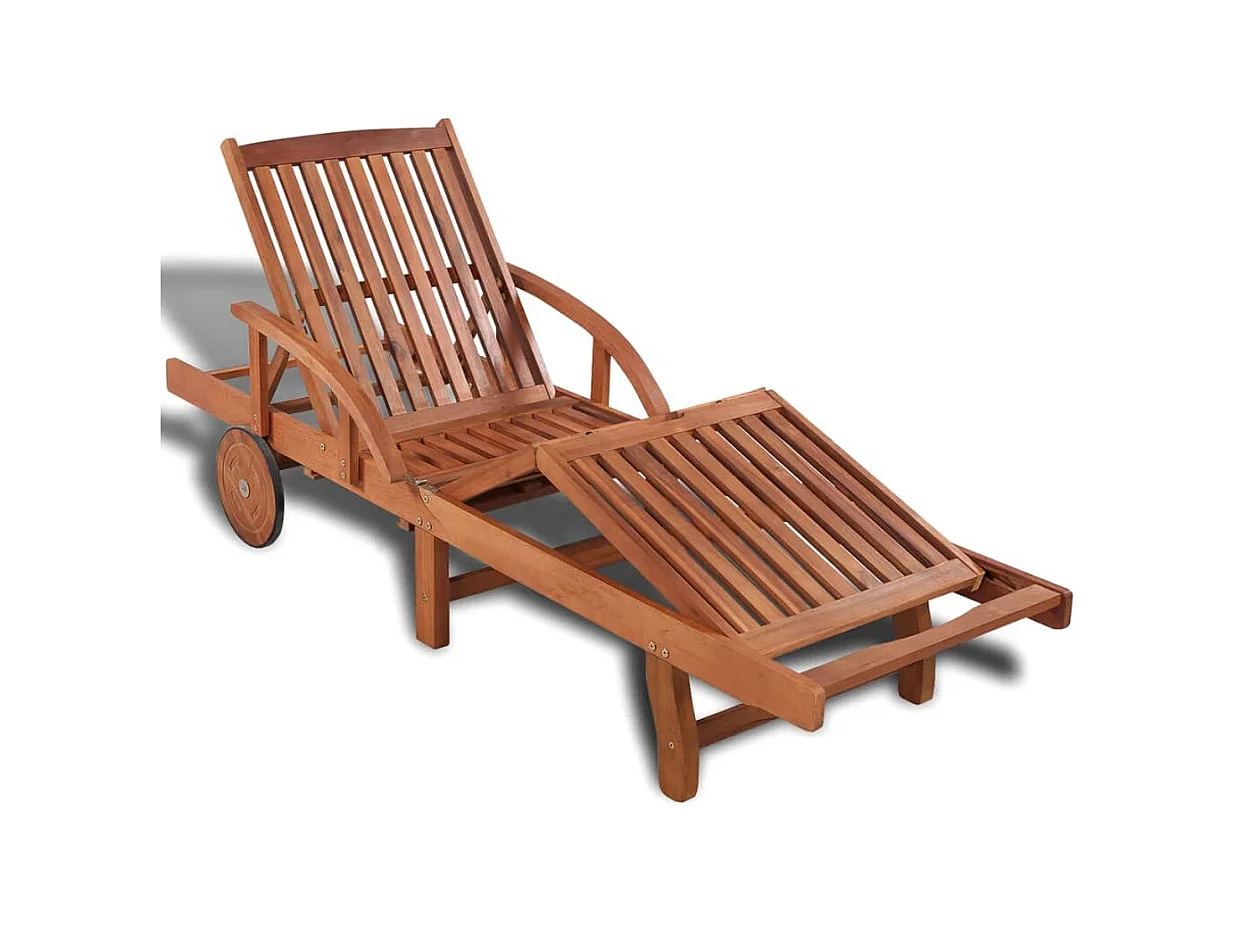 Bain de soleil Bois d'acacia solide SEF54742