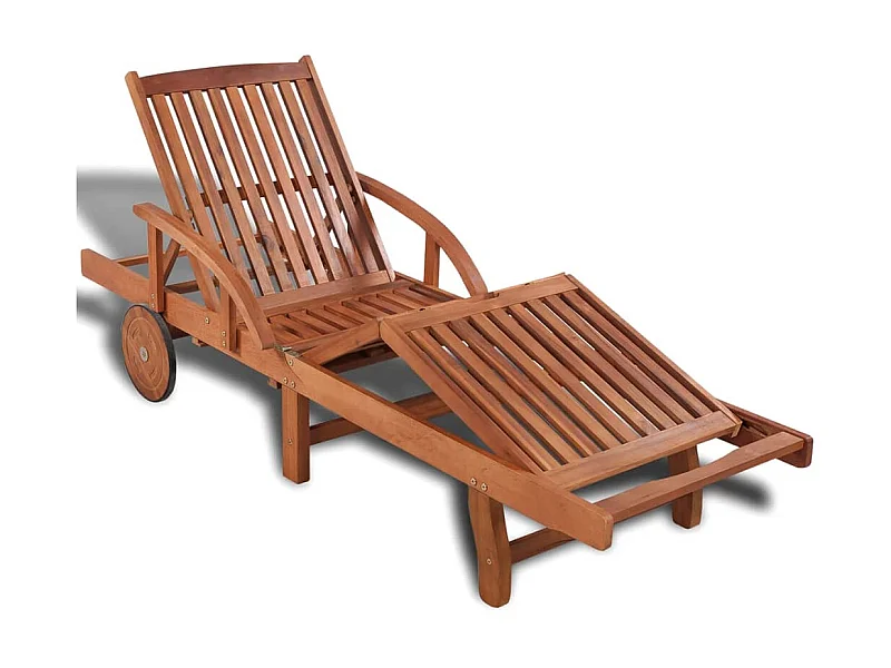 Bain de soleil Bois d'acacia solide SEF54742