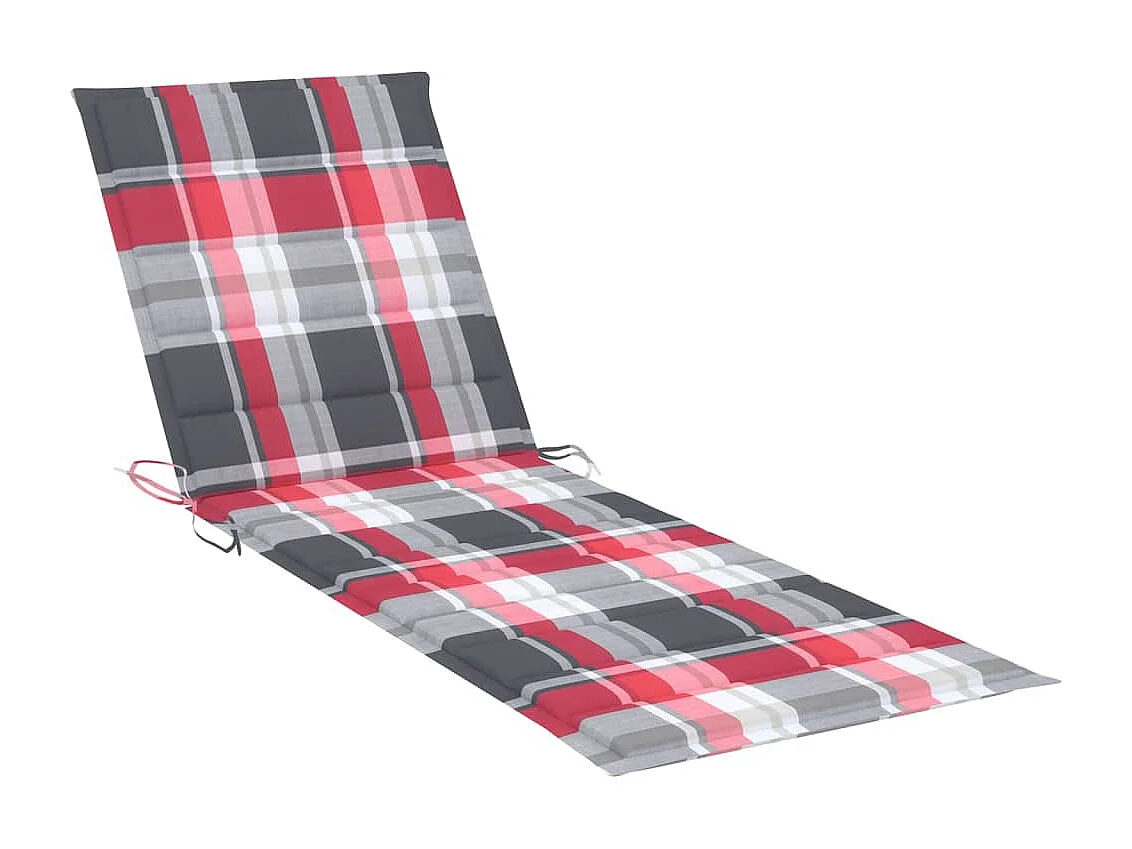 Bain de soleil de jardin avec coussin Bambou SEF60117