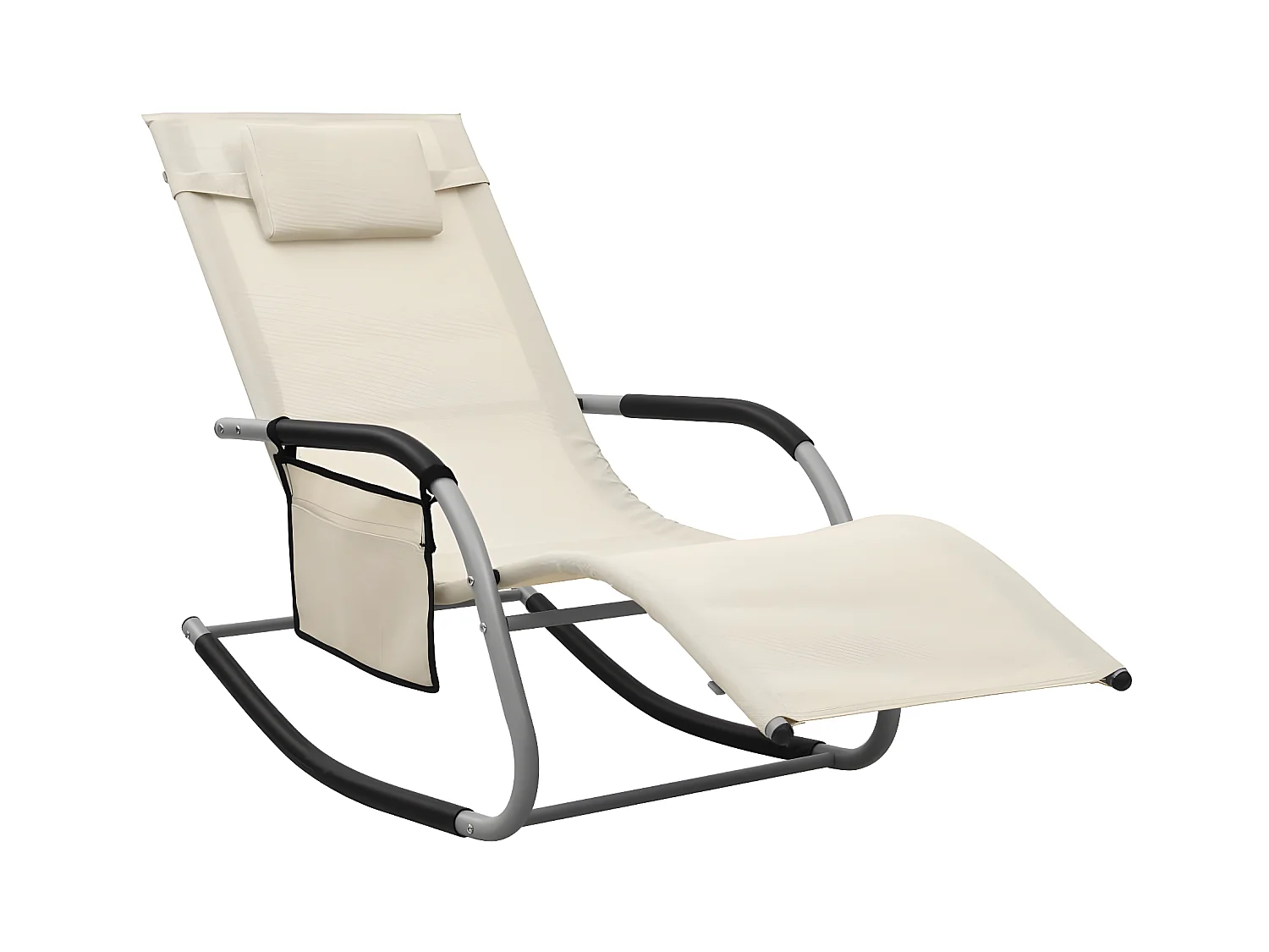Bain de soleil Textilène Crème et gris SEF98992