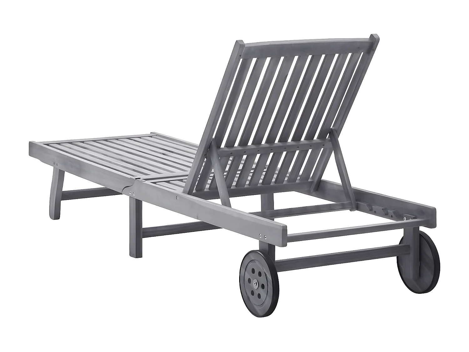 Tumbona de madera maciza de acacia ES59537