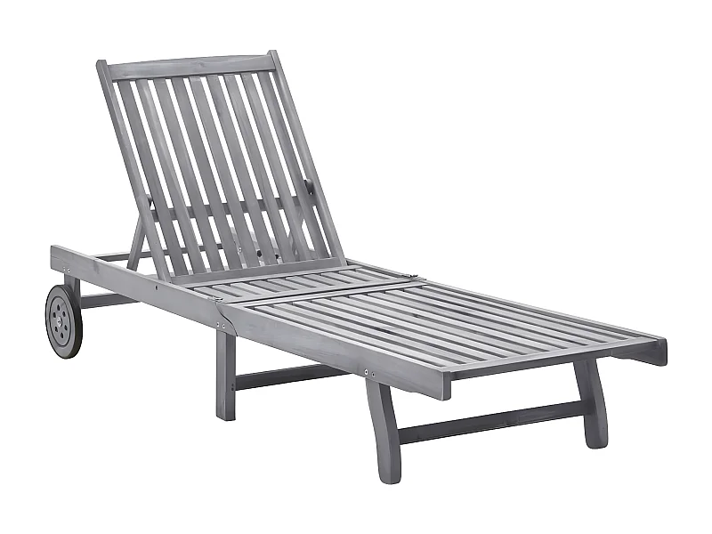 Bain de soleil Bois d'acacia solide SEF95319