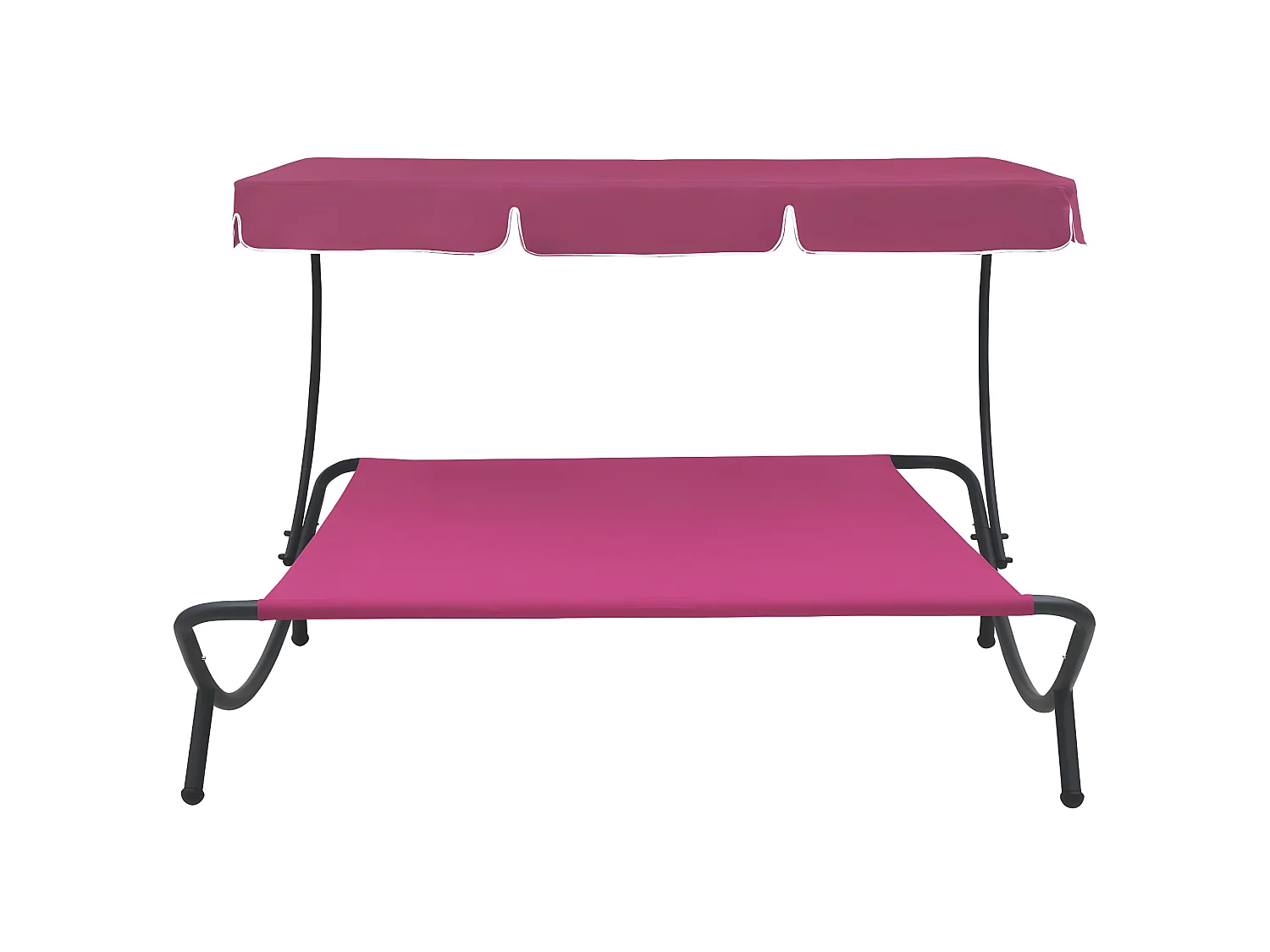 Bain de soleil avec auvent Rose PEWV99057