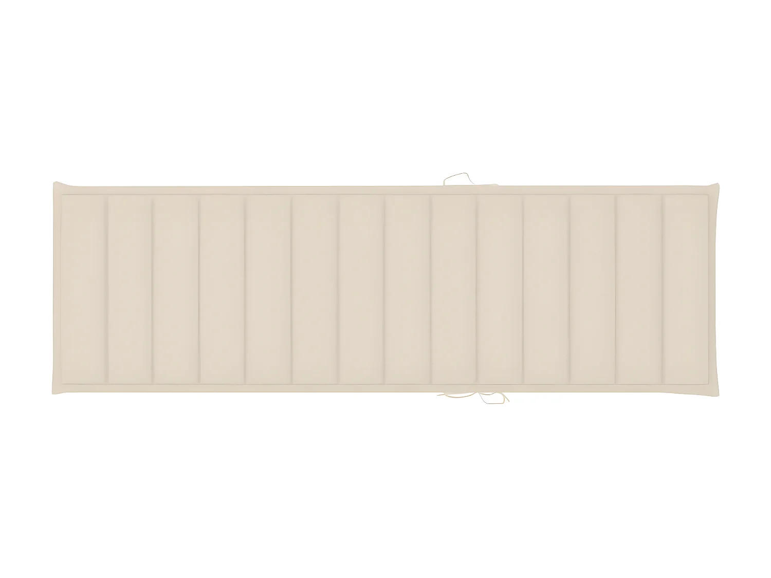 Bain de soleil de jardin avec coussin Bois d'acacia solide SEF35241