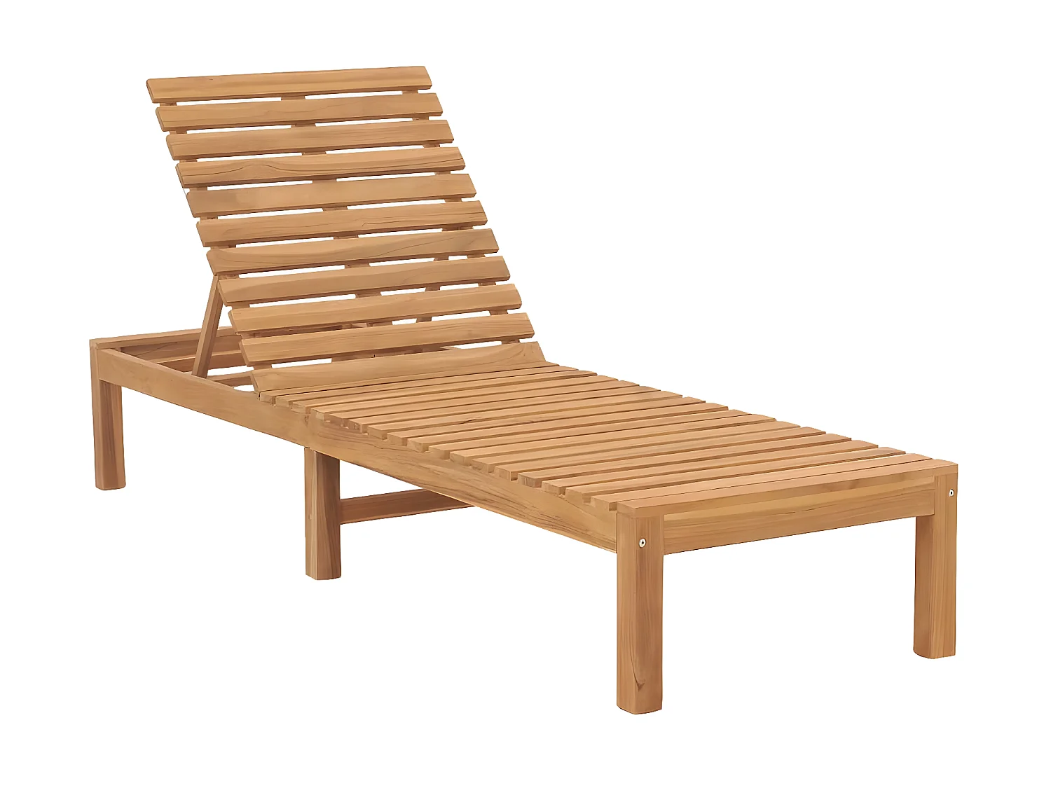 Tumbona de madera maciza de teca ES57975