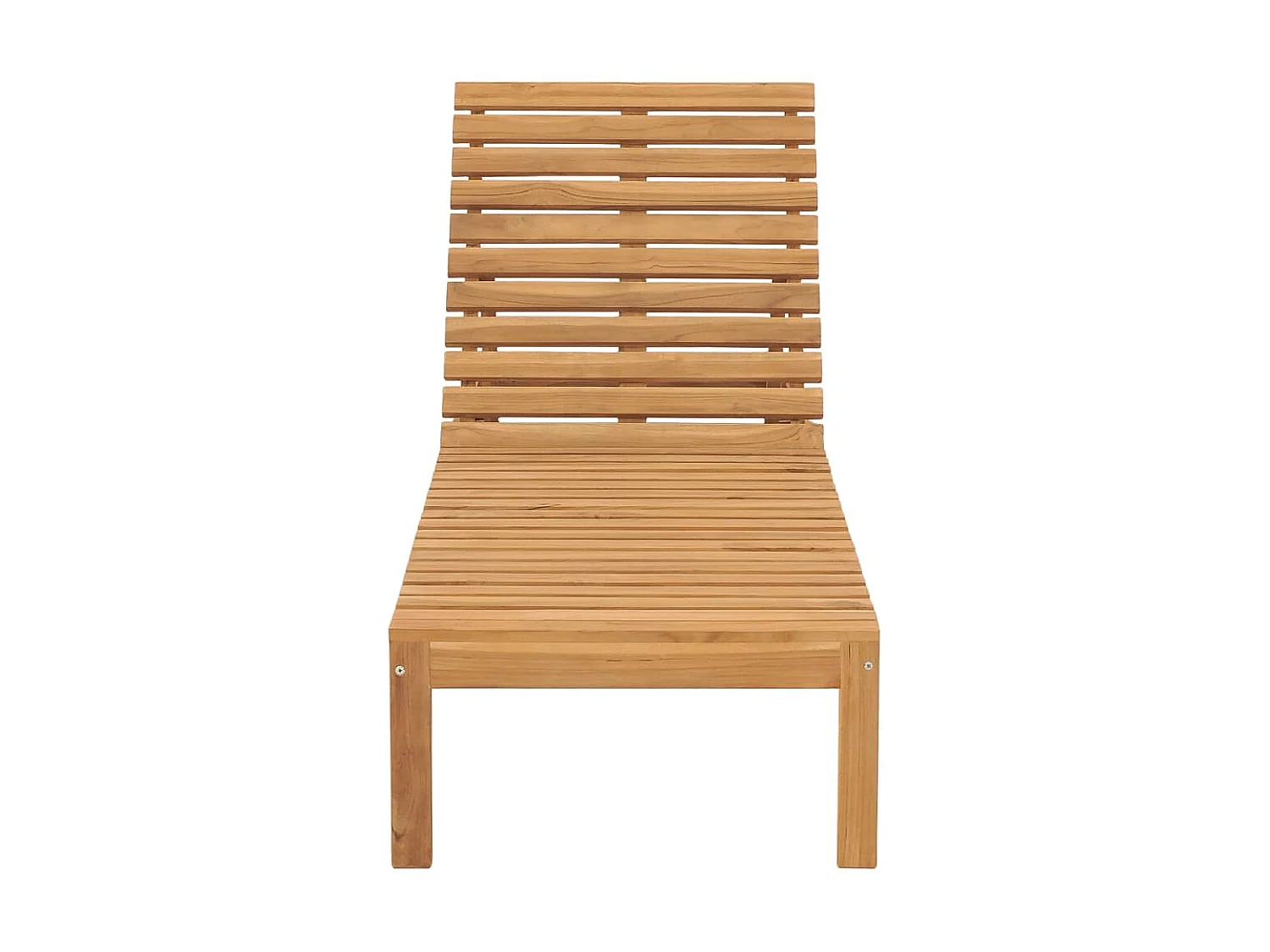 Tumbona de madera maciza de teca ES57975