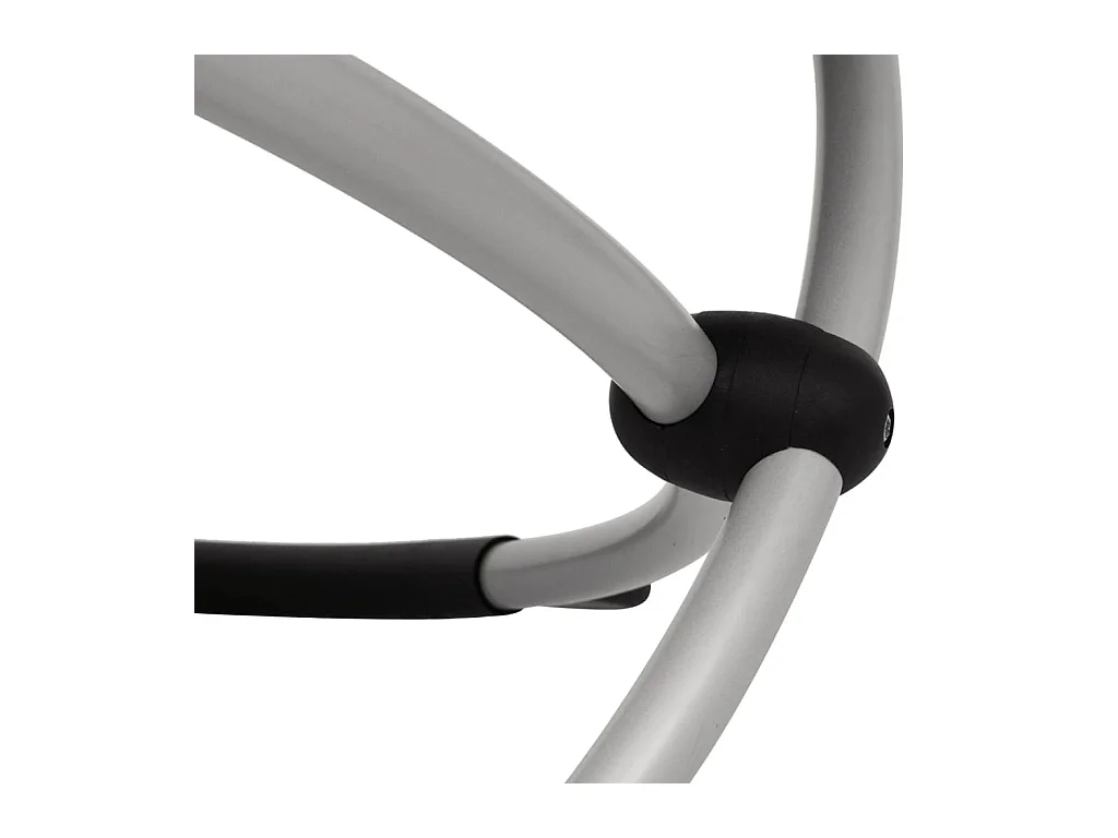 Tuinligbed geometrisch staal taupe NL601147