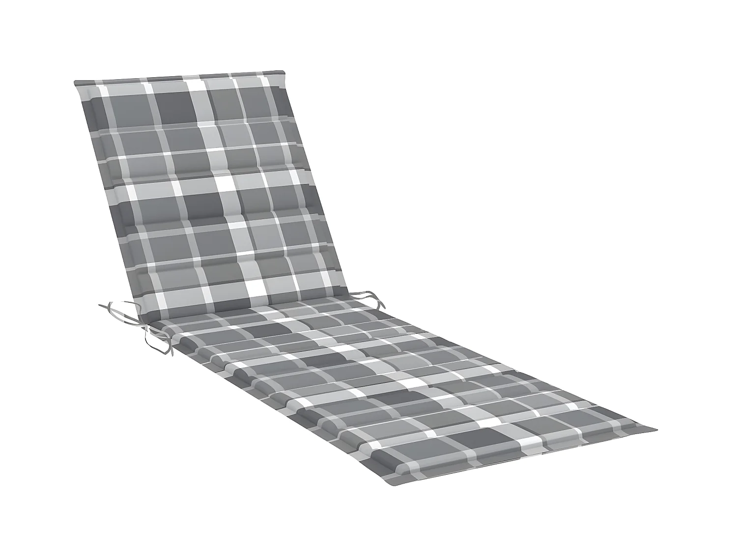 Bain de soleil de jardin avec coussin Bambou SEF50502