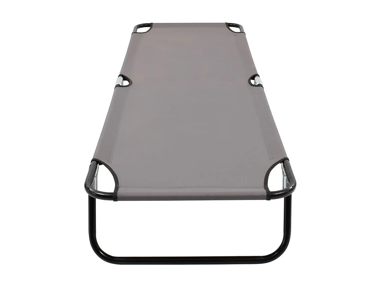 Bain de soleil pliable Gris Acier SEF87459