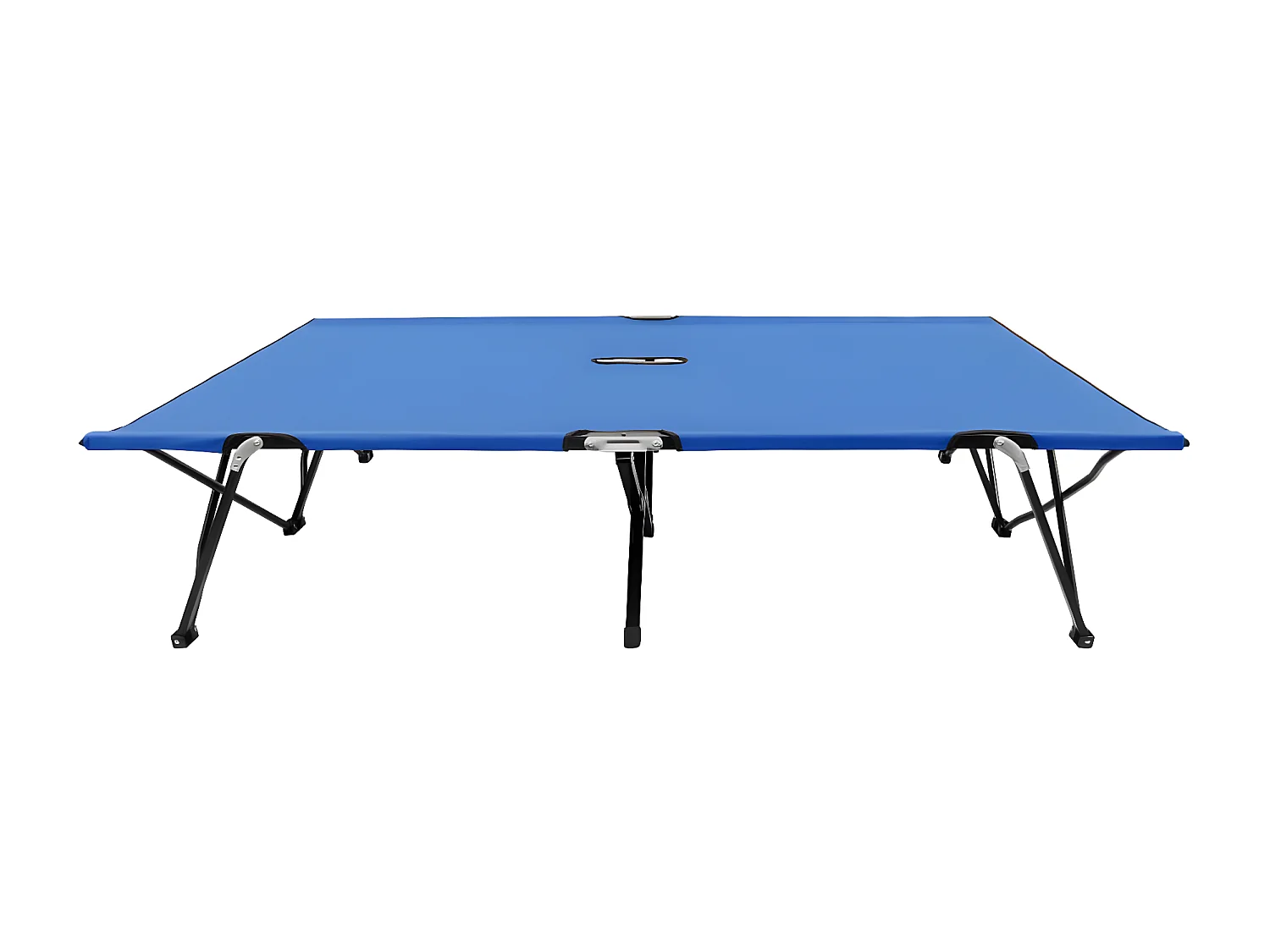 Bain de soleil pliable 2 places Bleu Acier SEF50025