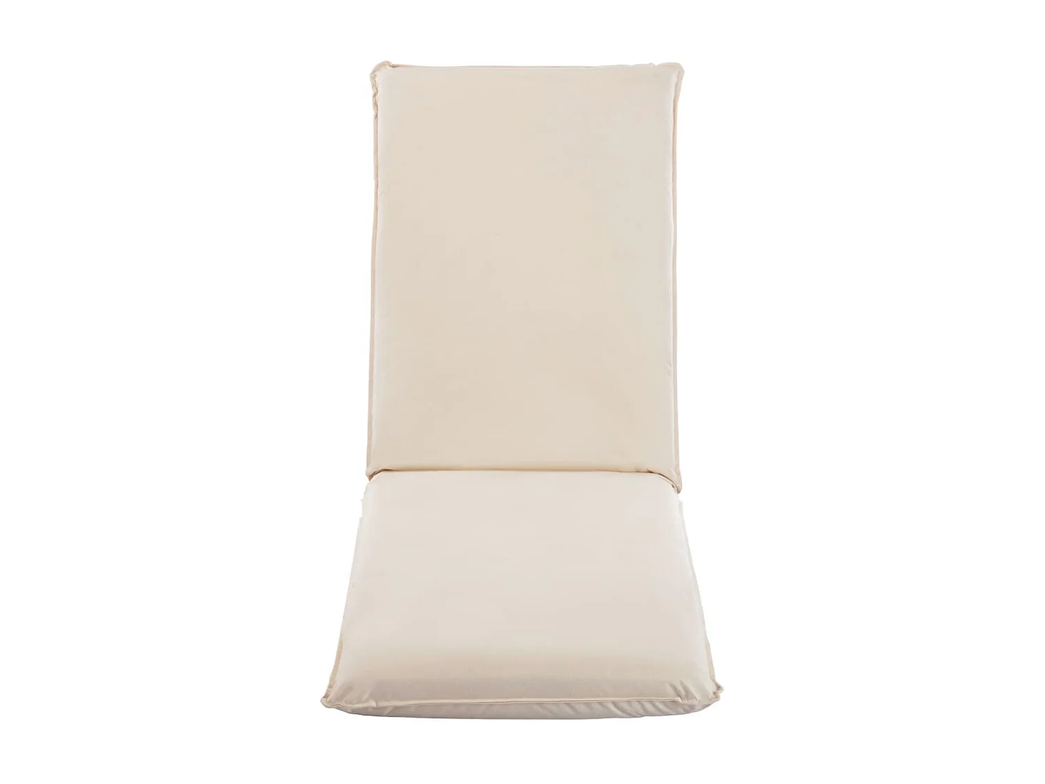 Bain de soleil pliable Tissu Oxford Blanc crème SEF75469