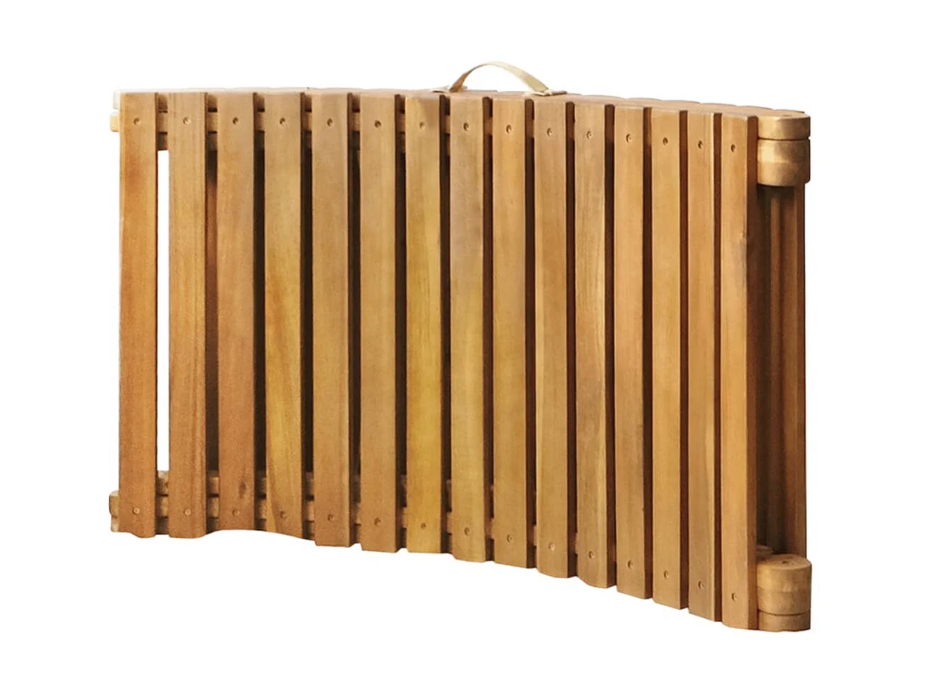 Ligbed massief acaciahout bruin NL818574