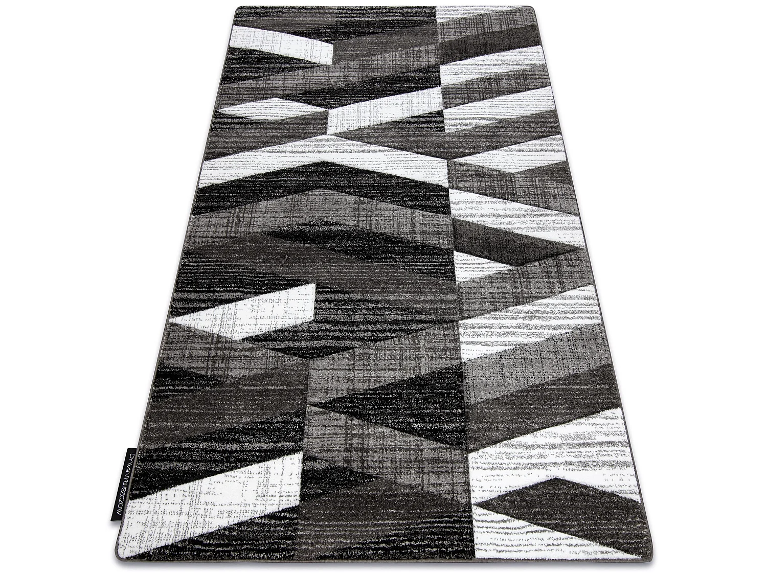 Tapis ALTER Bax des rayures gris 240x330 cm