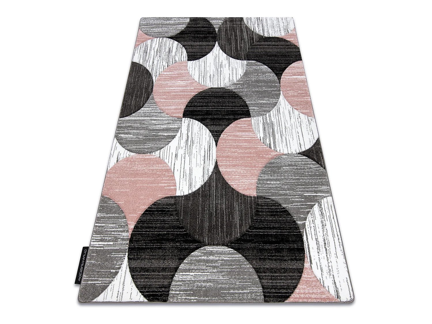 Tapis ALTER Geo coquillages rose 160x220 cm