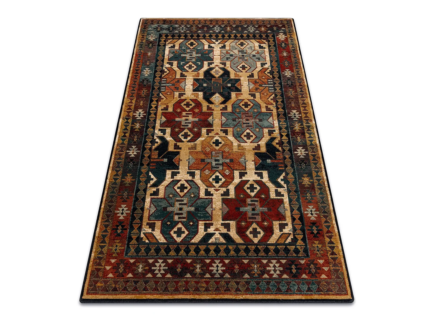 Tapis en laine OMEGA ROHAN rubis clair 235x350 cm